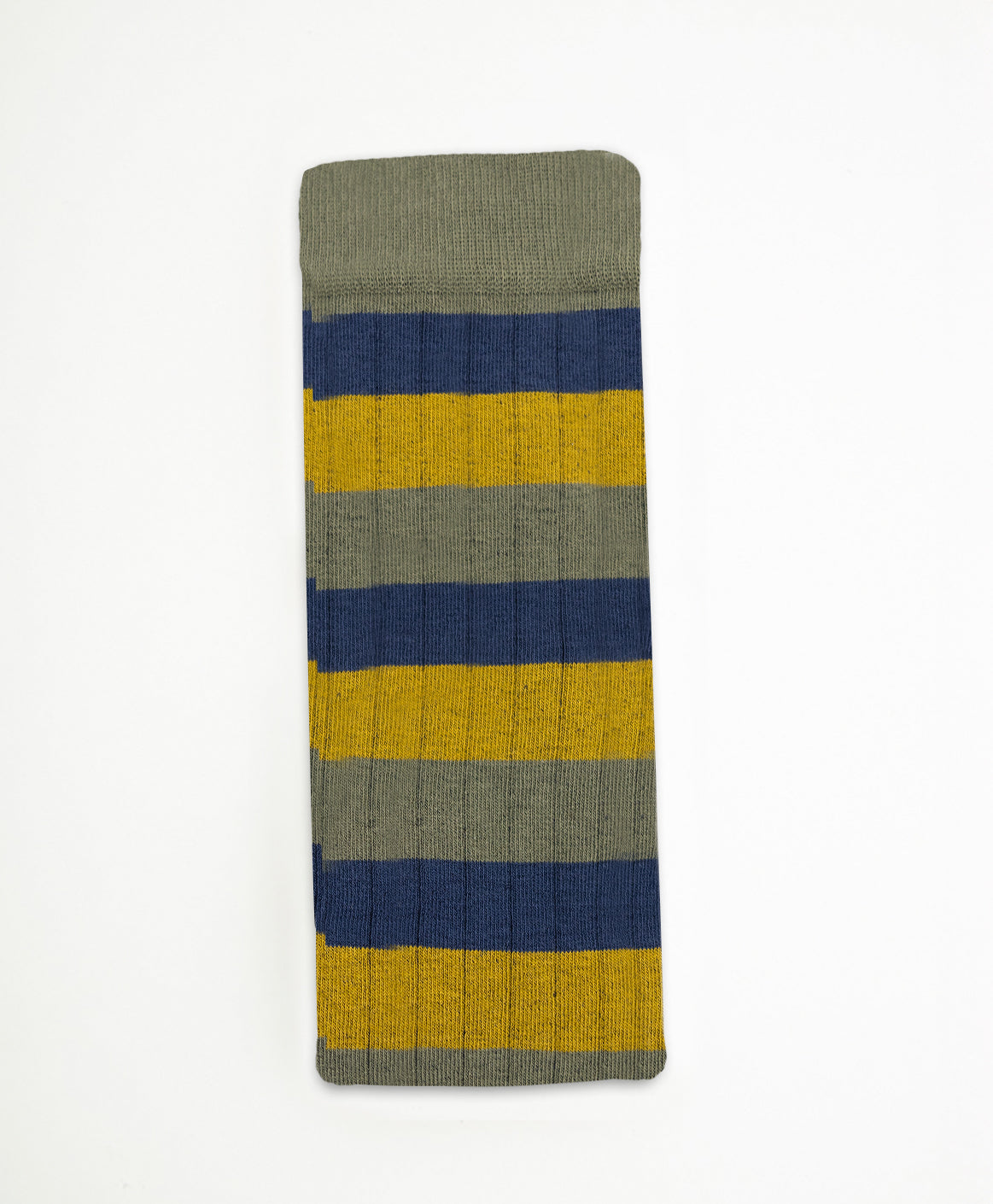 Stripes Calcetín Largo tres rayas azul