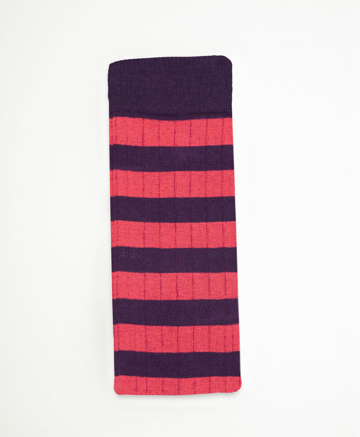 Stripes Calcetín Largo Rayas Rosa y Morado