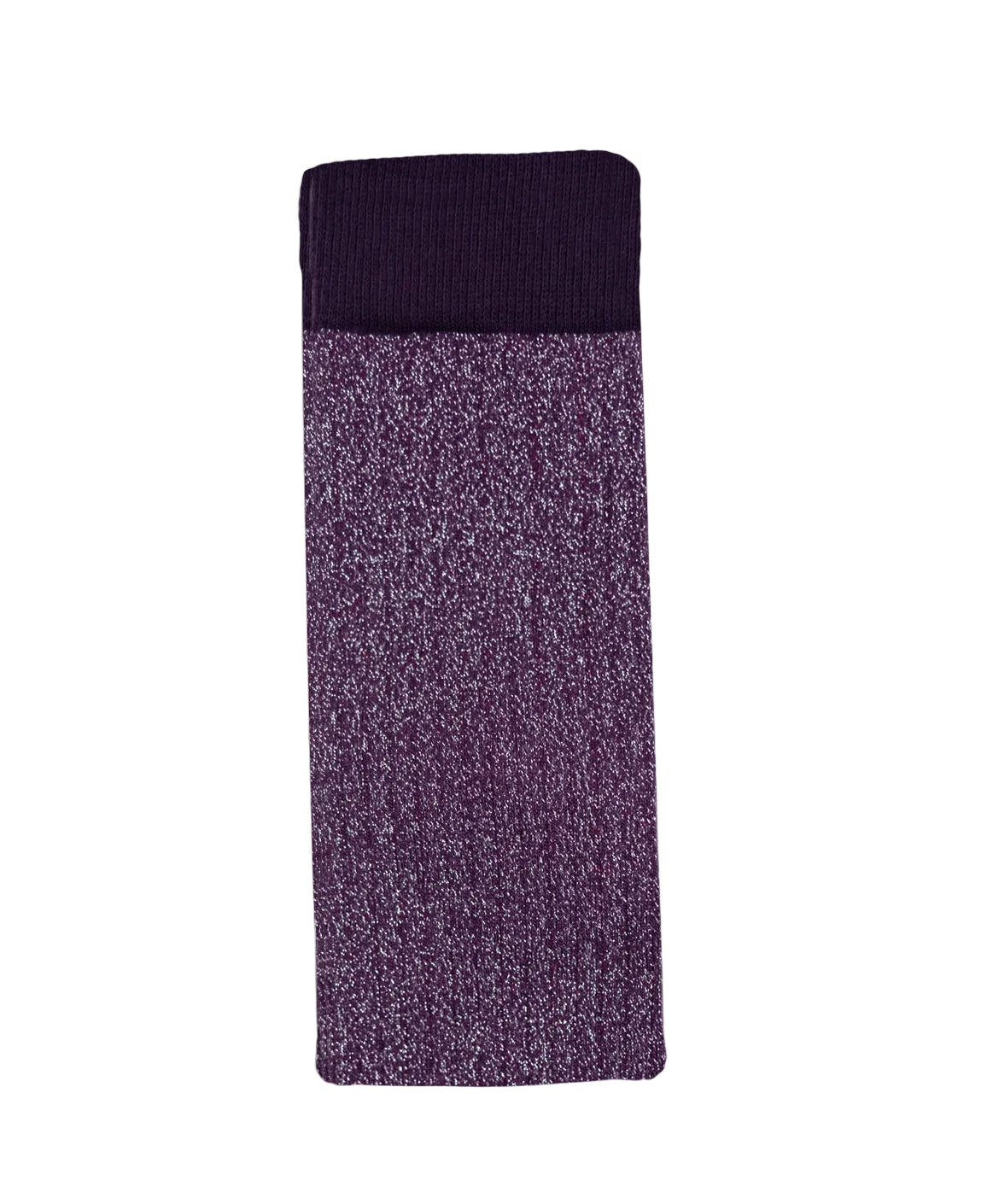 Calcetín Largo purpurina Morado