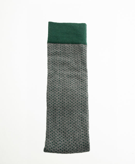 Birdseye Calcetín Largo  verde